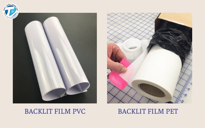 Phân biệt backlit film PVC và PET